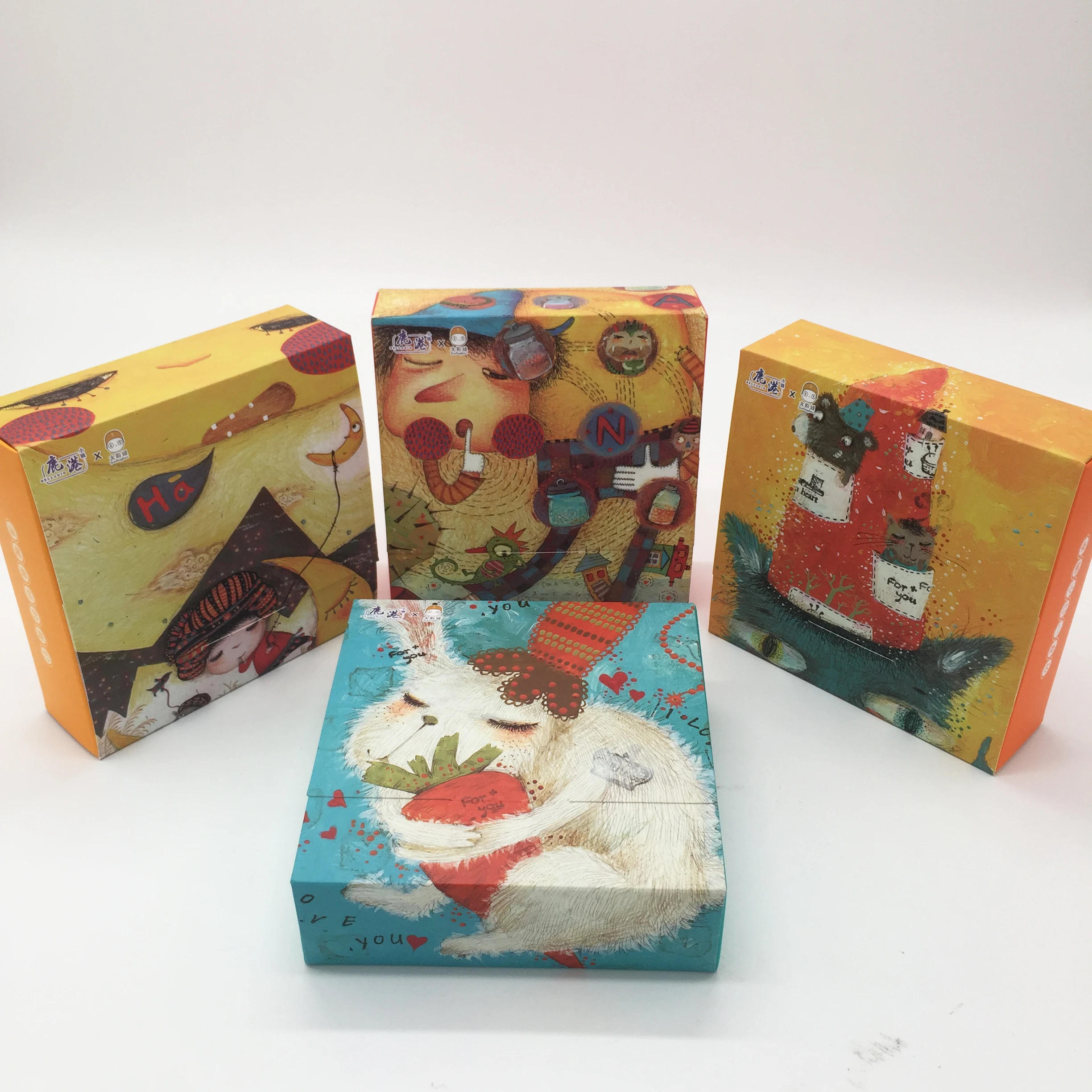 hot sale new structure easy fold 350gsm white cardboard for gift