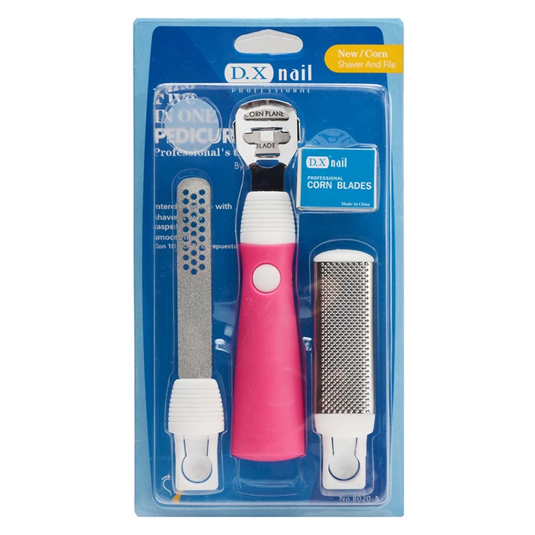 Professional remove dead skin foot scraper pedicure stainless steel foot file pedicure