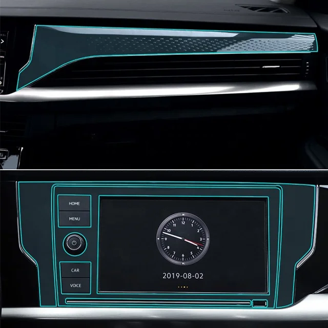 AEP Car Accessories Interior Decor protective film TPU Precut ppf transparent protector sticker for 2019-2023 Volkswagen Passat