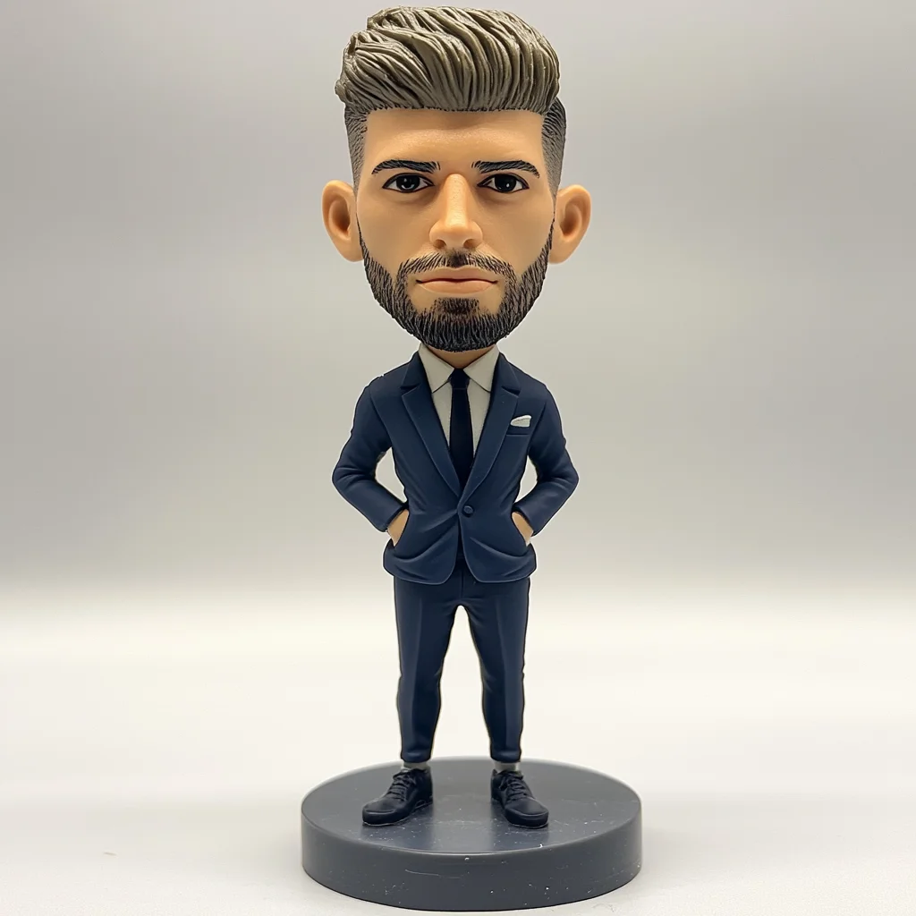 Funny Custom Bobblehead Figures Round Head Sports Man Famous People Characters Figurines Souvenir Gift Bobble Head