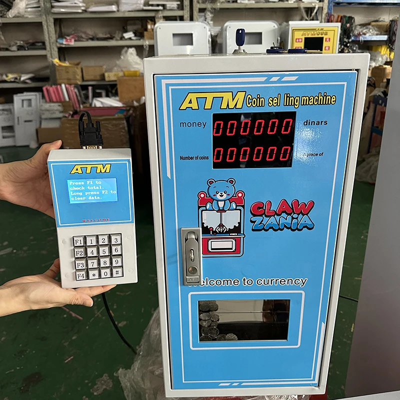 Мини настенная машинка для смены токенов Dobi Laundromat bill exchange аркадная игра Токен монет