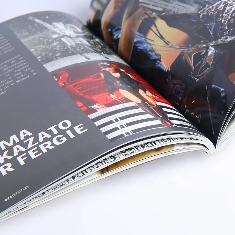 Cheap Custom Bulk Book/Albums/Magazine/Catalog Printing Service In Shenzhen China