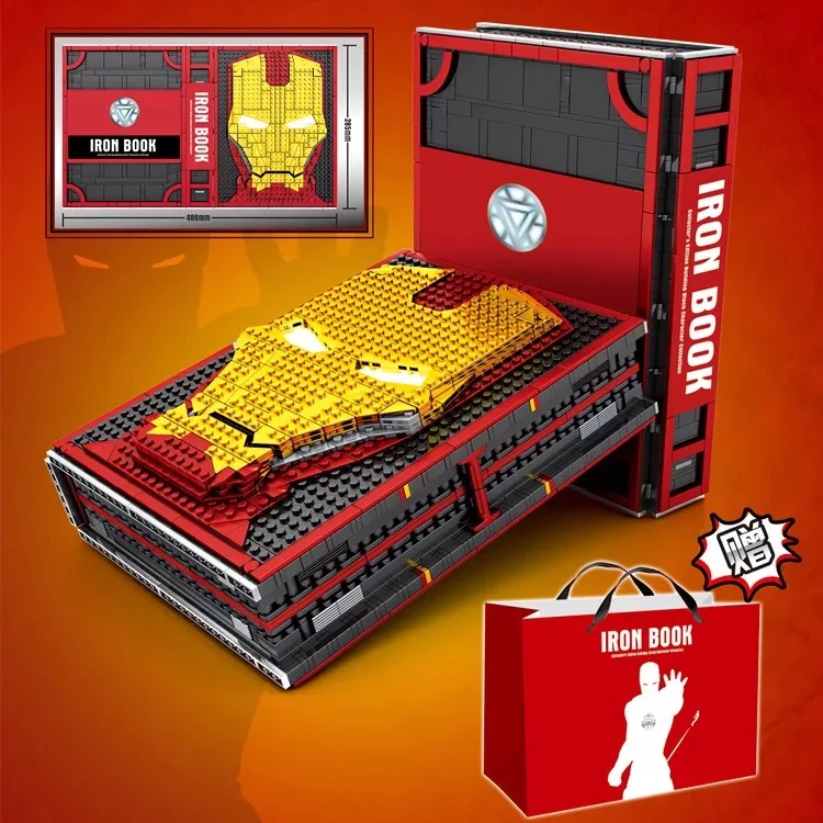 Building Blocks Bricks Super Man Collection Version Book 52pcs Figures Model Toy