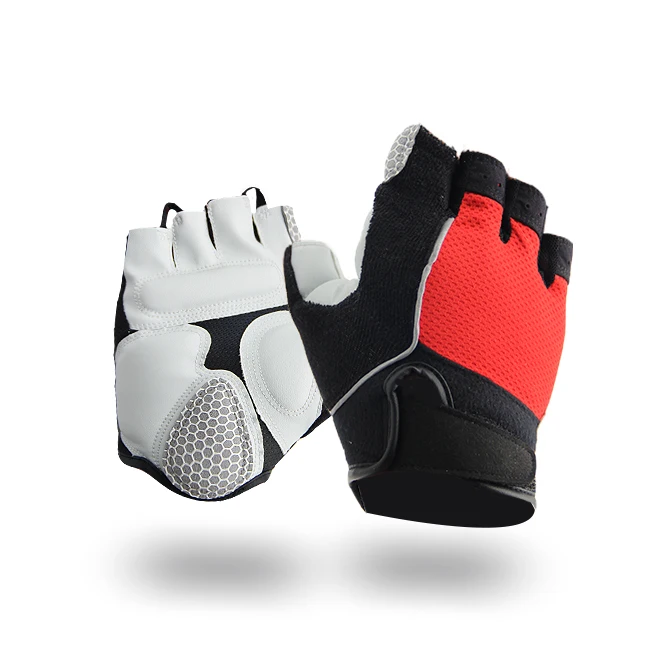 В наличии дышащие сетчатые перчатки для спортзала Гелевые перчатки для пальцев для езды на велосипеде мотоцикле езды на велосипеде спортивные перчатки (1600228722553)