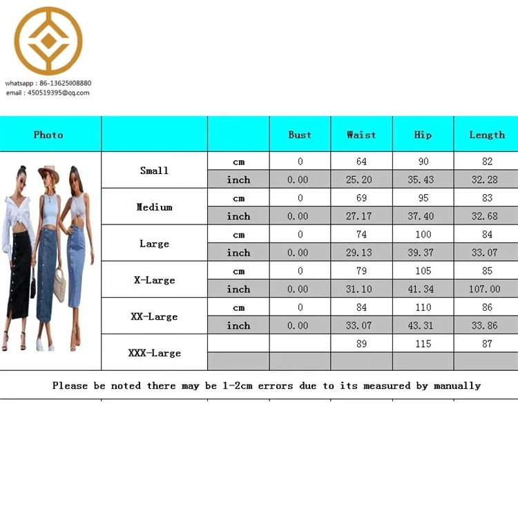 H0208S Fashion trend elastic denim skirt with riveted hips