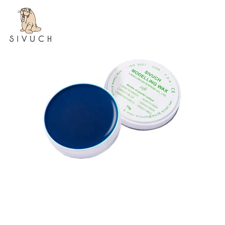 Blue bite block instruments dental wax modelling