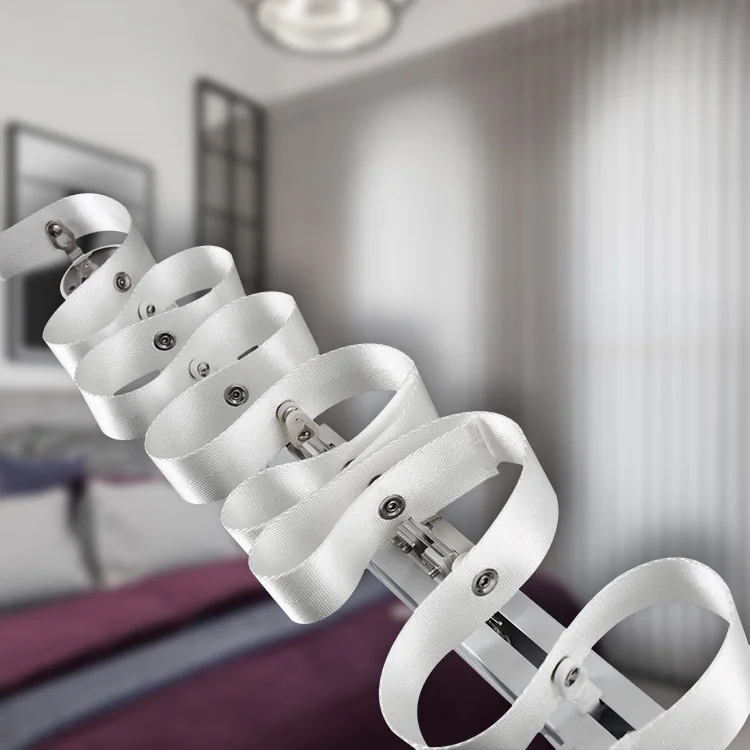 S Fold Curtain Tape S-wave Curtain snake fold Fashionable Ripple Fold Curtain track and accessories Wave Pleat Tape
