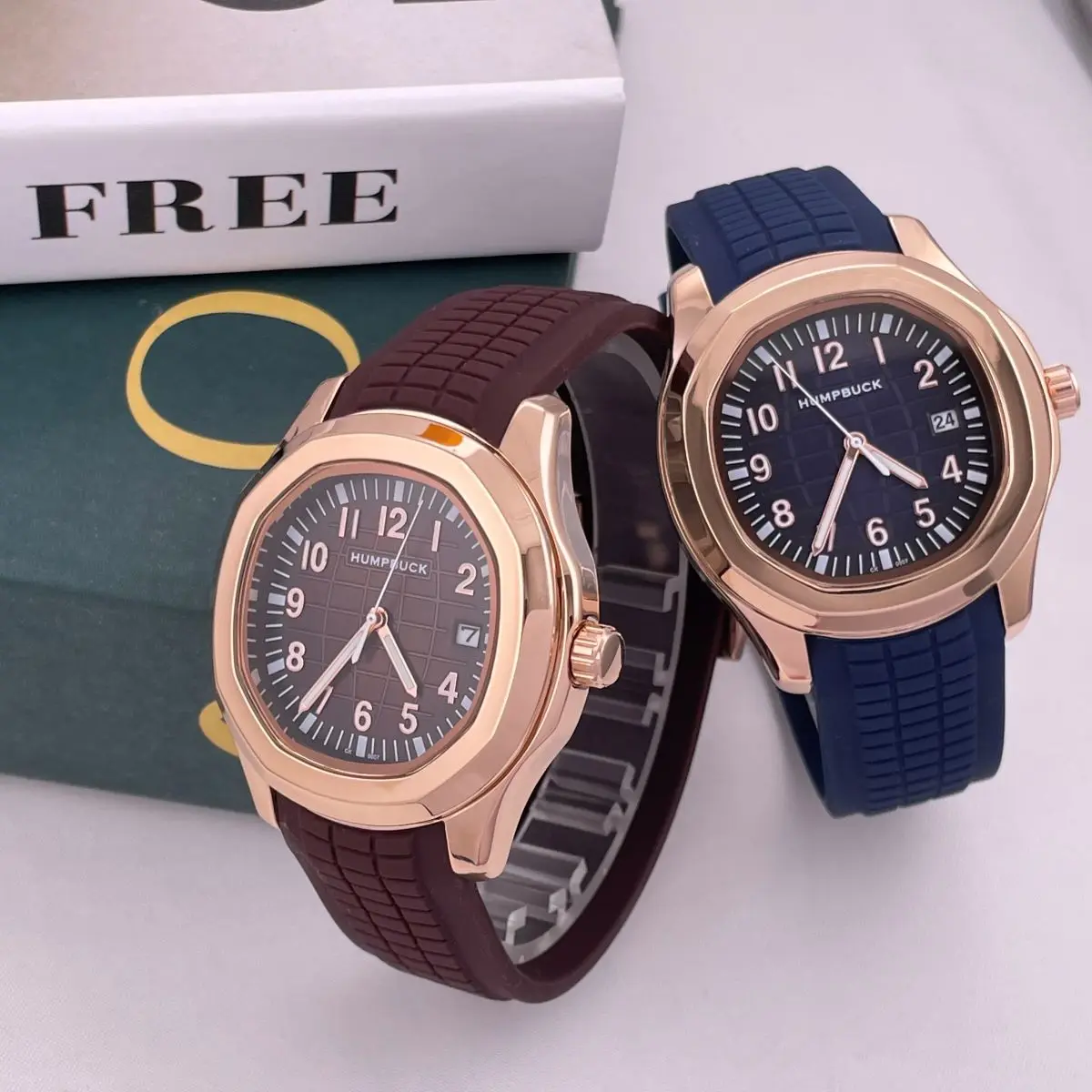 HUMPBUCK High Quality Sports Quartz Goldlis Price Military Watches Silicone Wristwatch Watch Brand Original