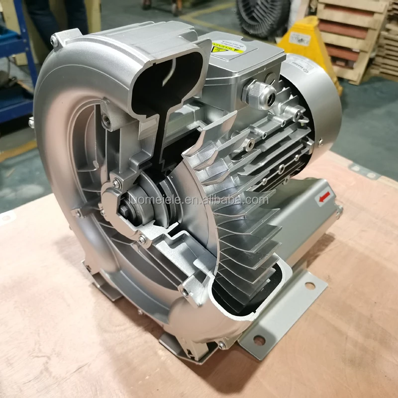 High Pressure Blower Fish Vortex Blower Air Aeration Pump Turbo Side Channel Fish Ring Blower for fish Pond farm Aquaculture