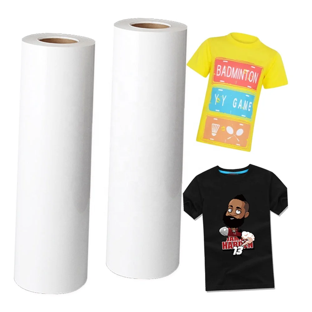 Matte Finish wide format printers sublimation heat transfer vinyl clothing for personalisation