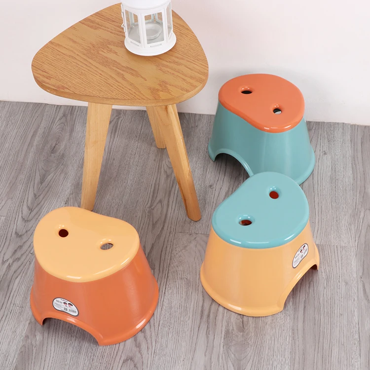 Wholesale Plastic Step Stool for Children PP Round Stools