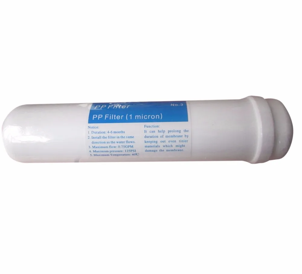 10 inch inline encapsulated quick fitting T33 UF RO ultrafiltration membrane water filter cartridge