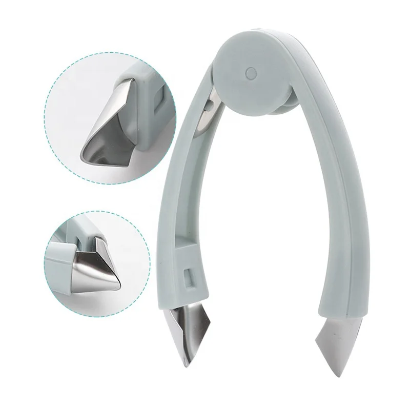 Fruit digger to stem pineapple eye digger stainless steel portable core digger household strawberry kitchen tool