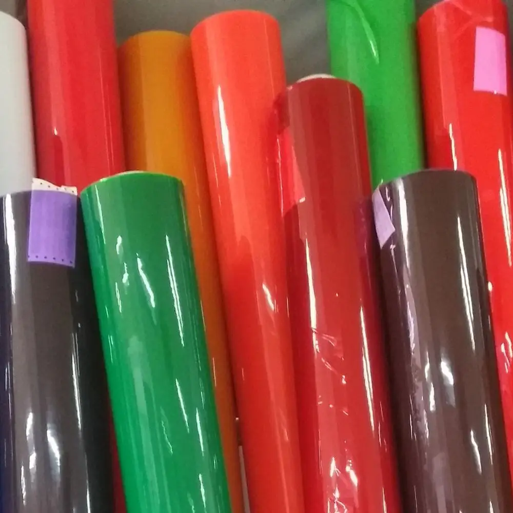 
1.0mm thickness Transparent glossy colored soft PVC film 