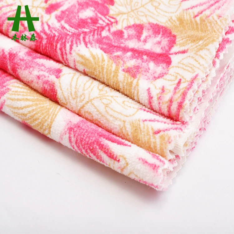 Mulinsen Textile Printed 100% Polyester Low Price Velvet Fabric (1600304911921)