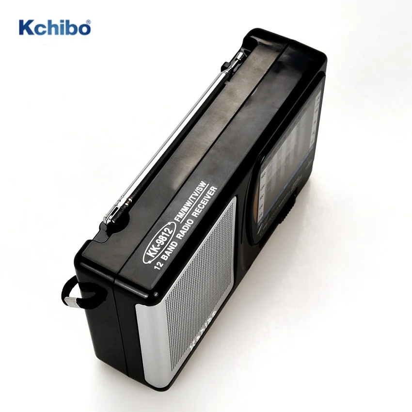 Portable multiband FM/MW/TV/SW 12 band radio