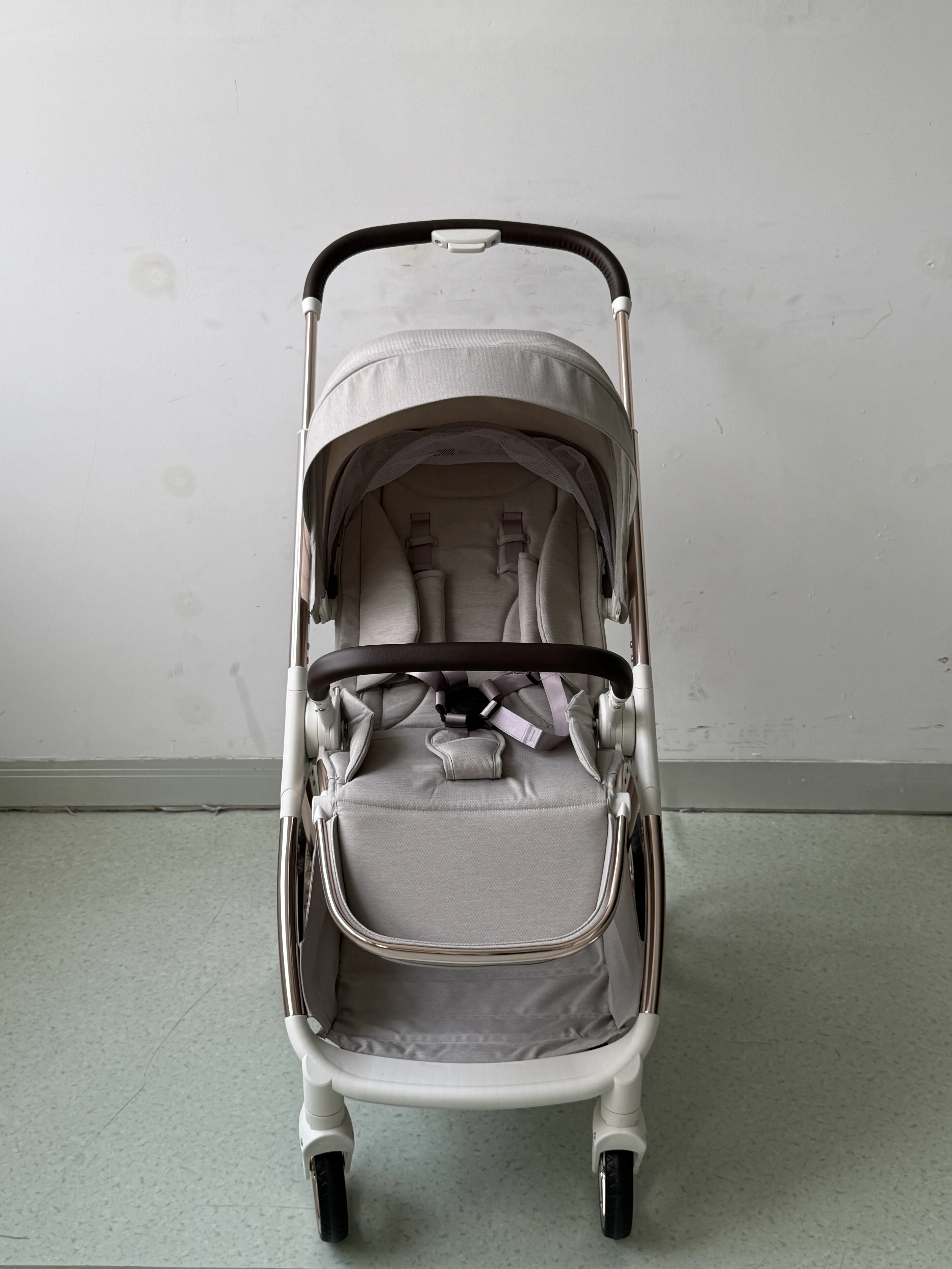 European style baby stroller folding travel stroller with big wheels and sun shades of suitable for 0-3 years old