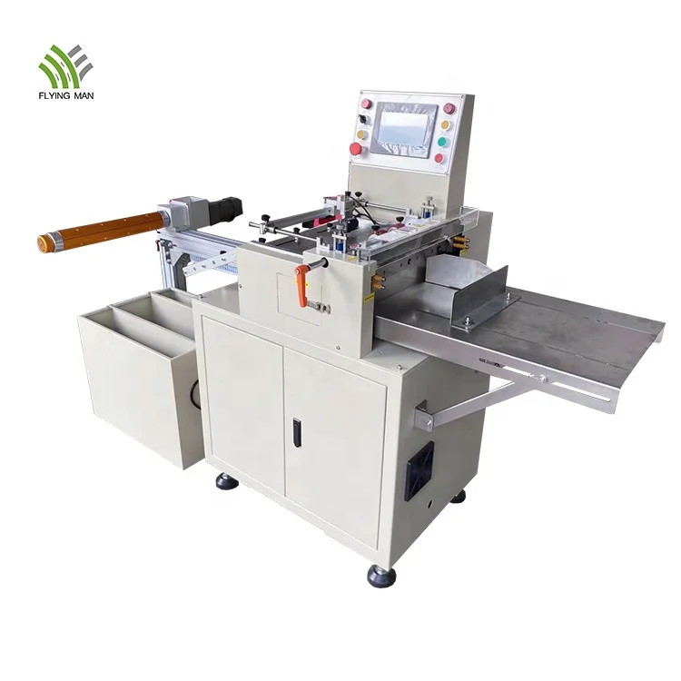 High Speed Printed Label Cutting Machine Self Adhesive Sticker Cutter Roll to Sheet Cutting Machine