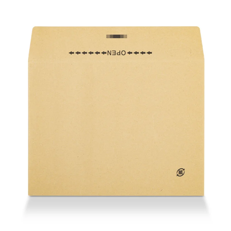 Экологически чистый гофрированный почтовый конверт из перерабатываемой бумаги картонный для мягкой транспортной упаковки