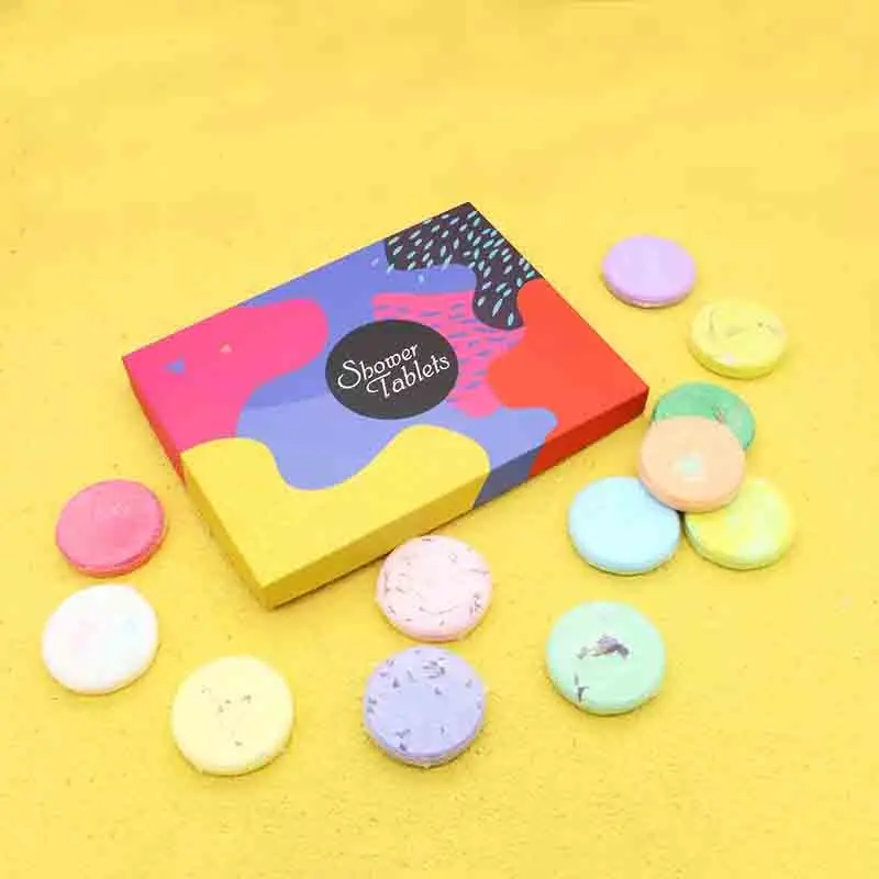 Private label OEM Natural Organic Vegan Aromatherapy Fizzies Eucalyptus Shower Steamers Gift Set