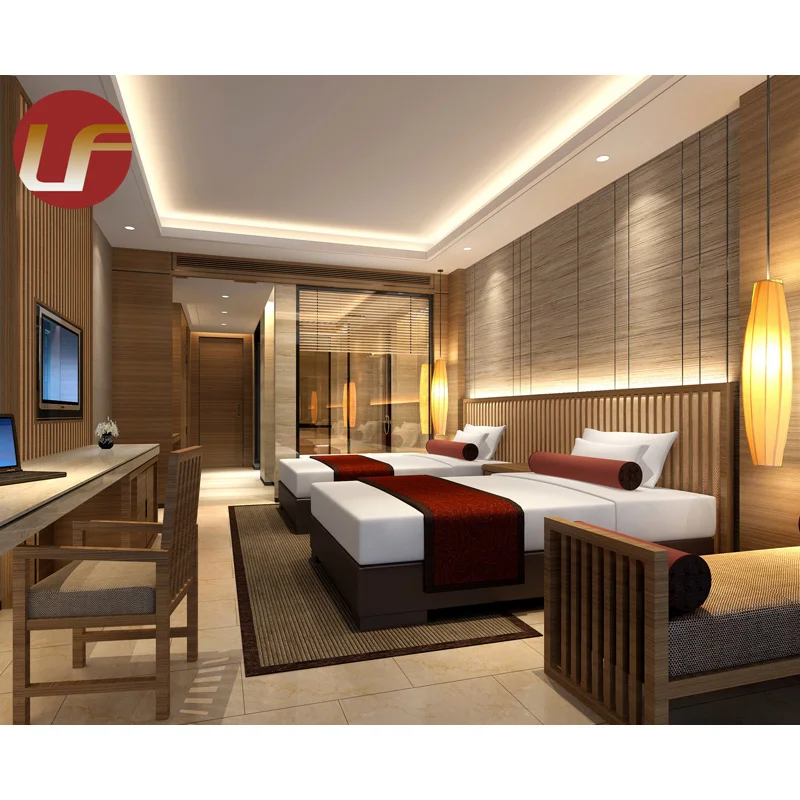 Custom Made 5 Star Modern hospitality Bedroom furnishing Bed Room Set Luxury Hotel Furniture