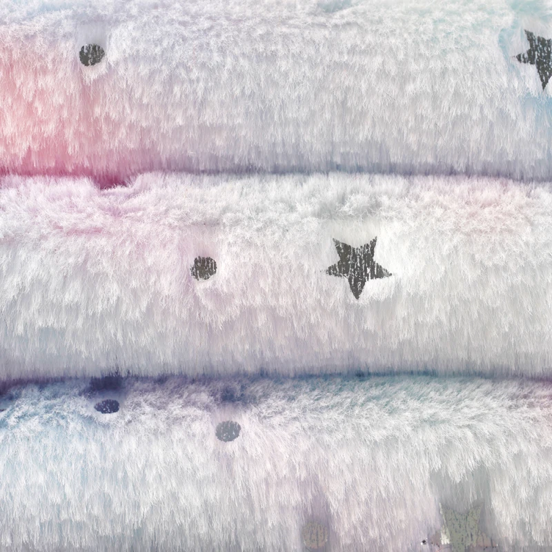 
Fabric Long Pile for Toys/garment/home Textiles Wholesales Comfortable Faux Fur Plush Printed 1.5-1.6M 1000KGS Knitted 400gsm 