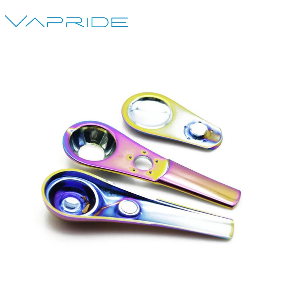 Cheapest price E cig Spoon shape smoking pipe for dry herb tobacco pipe