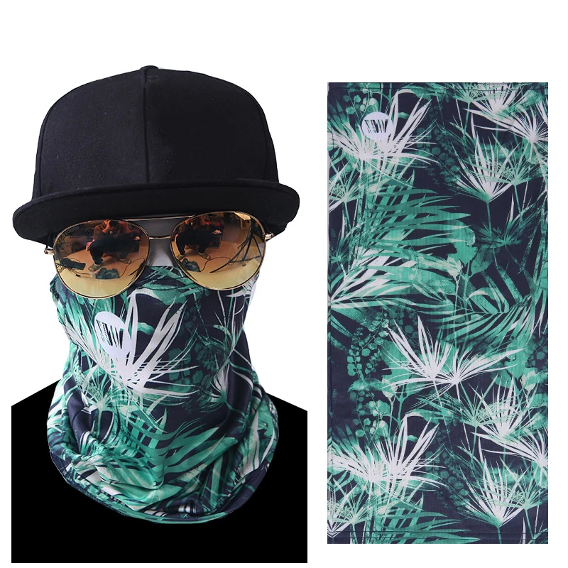 Versatile Design Bandana Comfortable Polyester Fabric Sports Bandana-Breathable Feature