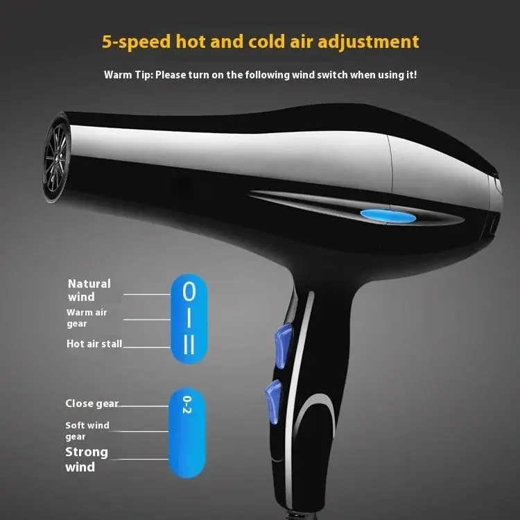 Professional Hair Blow Dryer Set Cosmeticospor Mayor Ins Hair Dryer High Power Hair Dryer