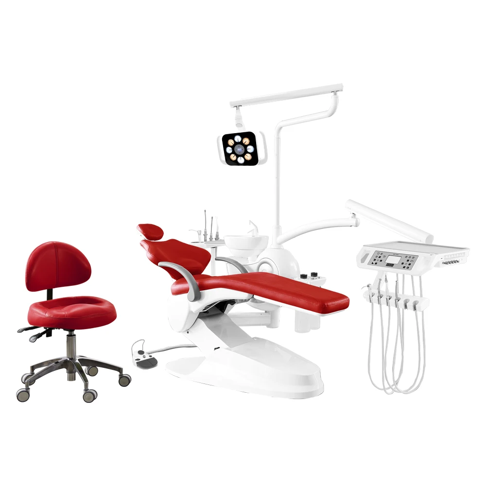 Мобильный гигиенический стоматологический стул Foshan по низкой цене стоматологические кресла с подсветкой