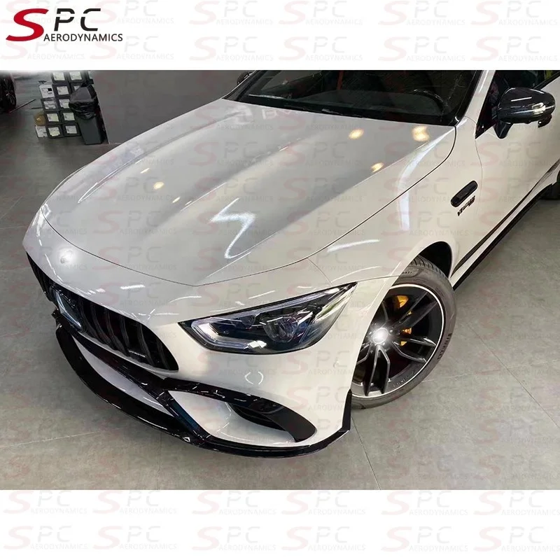 SPC Tuning Body Kit For Benz AMG GT53 GT50 Upgrade Body Kit For Benz AMG GT63 4 Door 2019+ X290 Carbon Fiber Wind Spoiler Kit