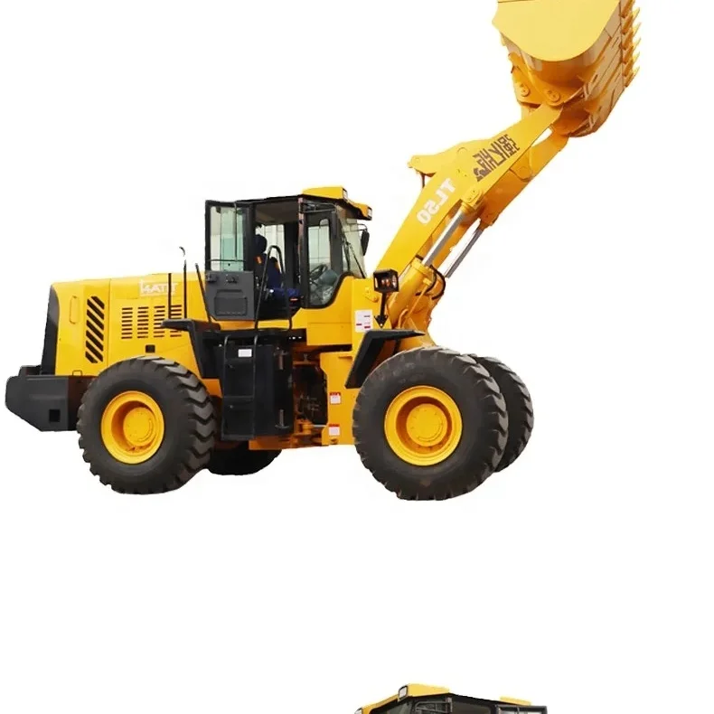 TITAN official manufacturer TL50 5 ton small wheel loader with high performance
