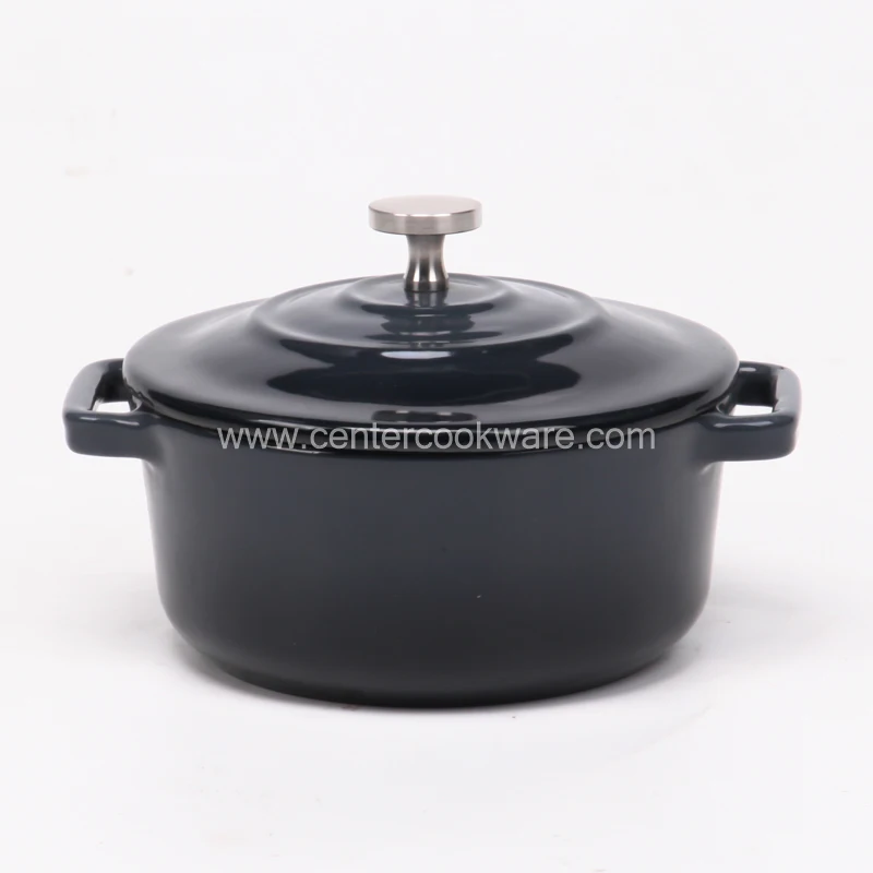 Cast Iron mini casserole dutch oven for baking use mini serving pot