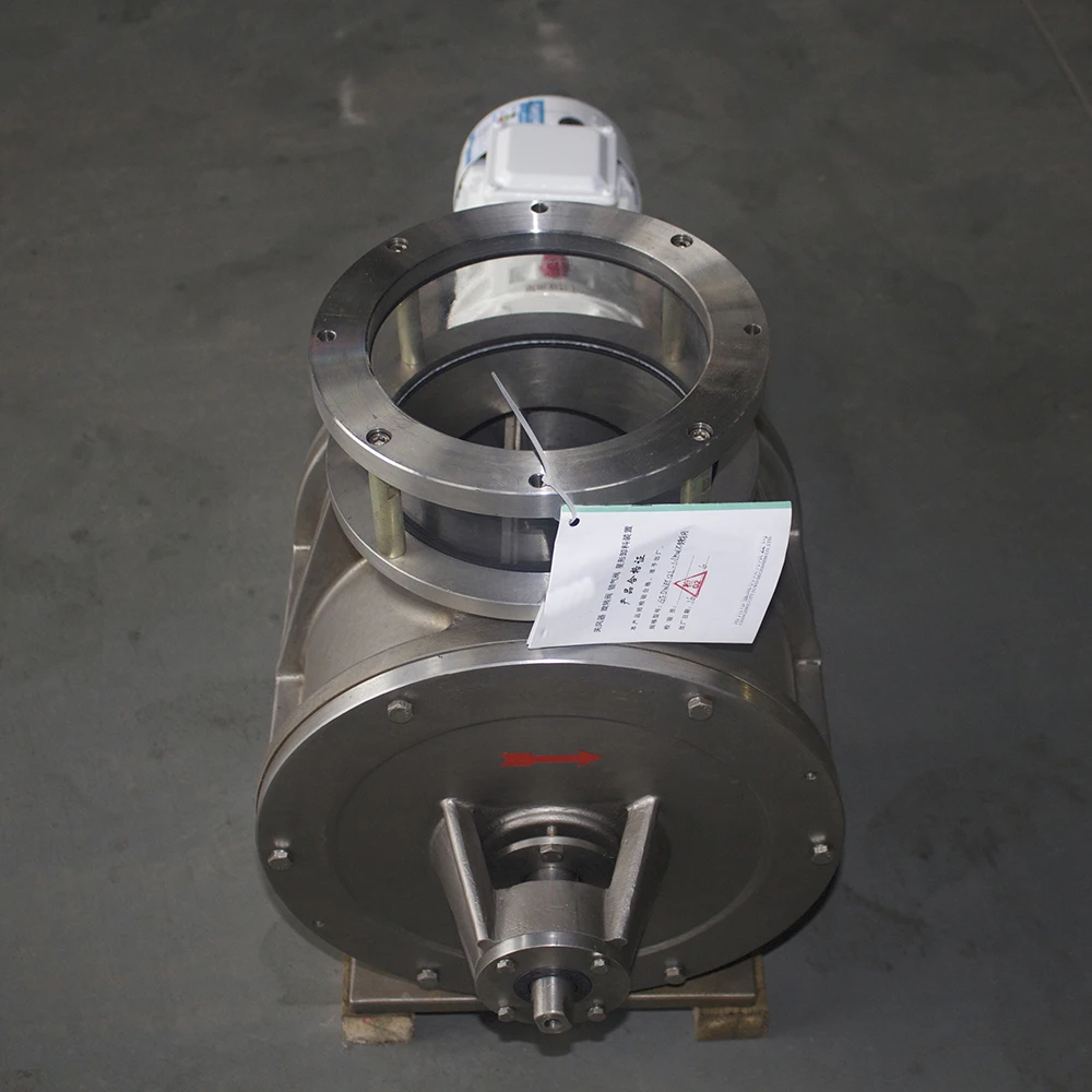 Glorair Chain & Sprocket Drive Rotary Valve Airlock Valves Airlock Feeder