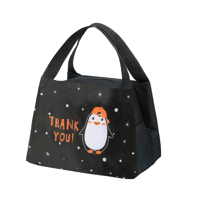 Canvas Lunch Bag Insulated Lunch Tote Japanese Style Tote Bag Reusable Cooler Insulated For Women Work Picnic Or Ice Cream