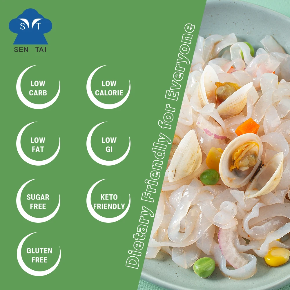 Wholesale All-Natural Kosher Halal Shirataki Noodl Precooked Halal Konjac Noodle