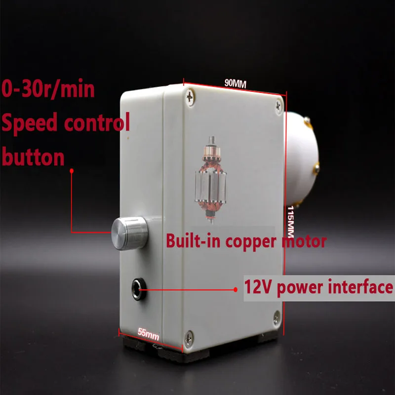 speed adjustable diy  fishing rod dryer machine custom fishing rod winding thread wrapping machine repair fishing rod building