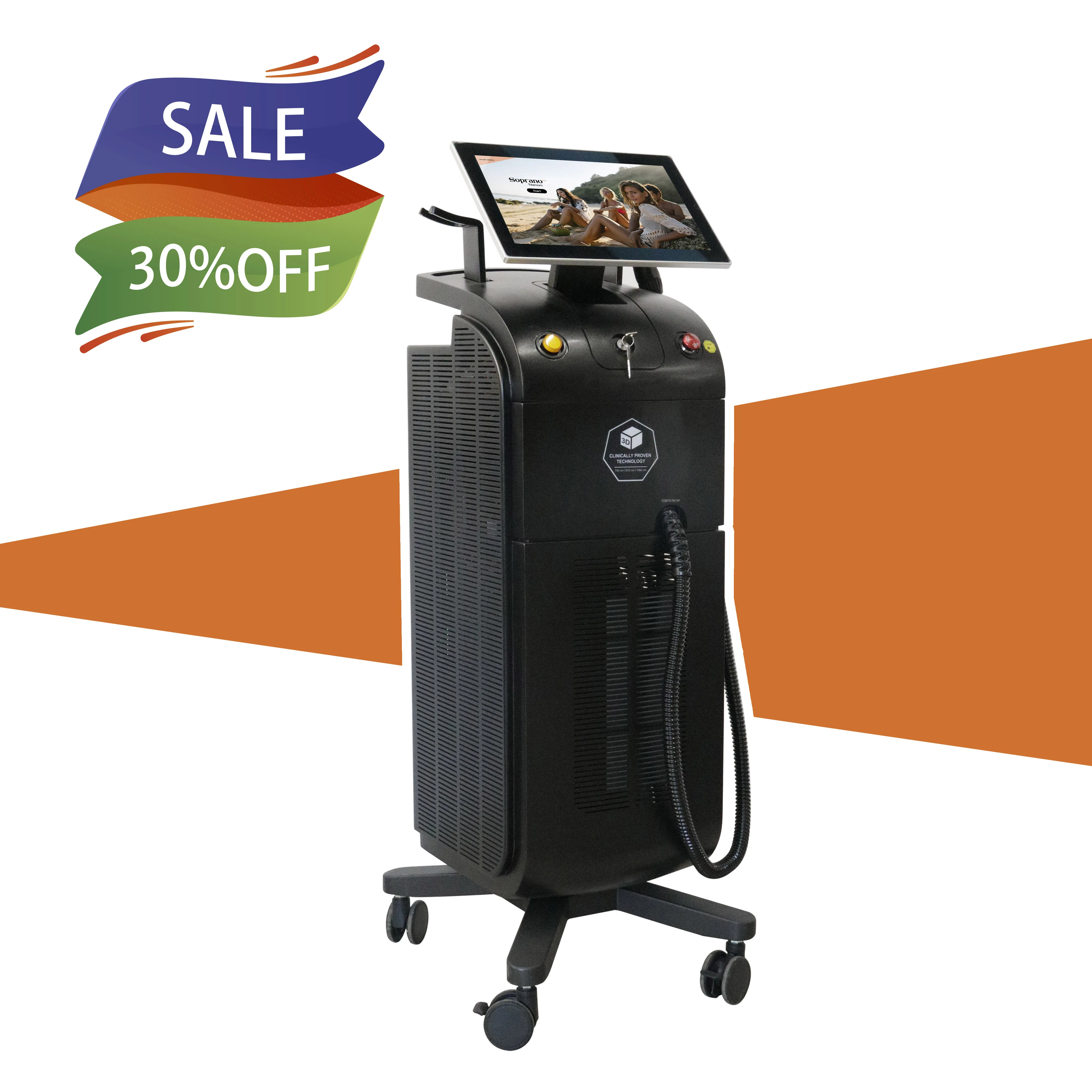  Soprano Titanium 2020 New xl ice/Alma Laser 808 Diode Hair Removal Machine /755 1064 Alma Ice