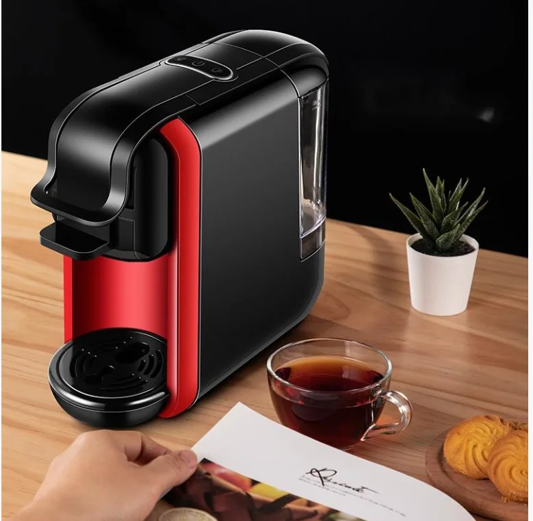 3 in 1 multifunctional 1450W Capsule Coffee Machine with Nespresso and different types of capsule for Home and Office Use