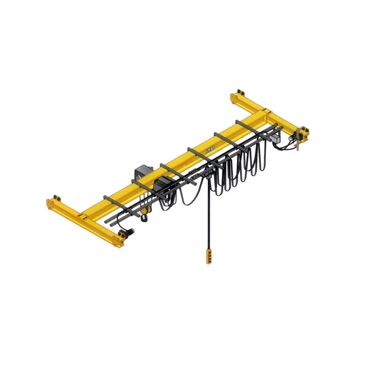 Customized LDA 10ton-10.5m Single Girder Overhead Crane With Chain Electric Hoist
