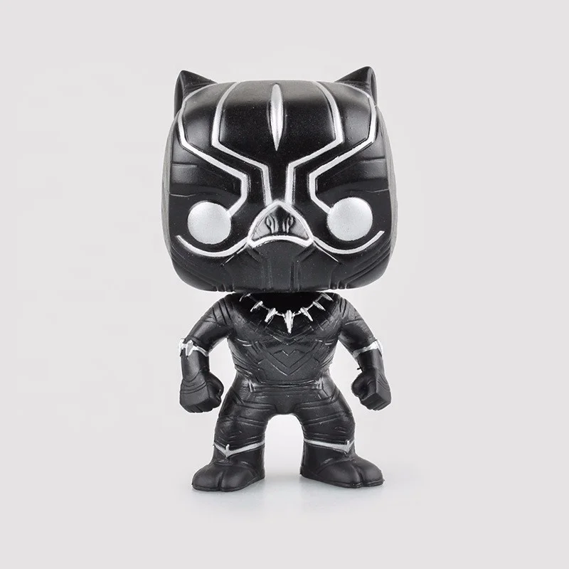  Фигурки героев поп-мрамора FUNKO игрушки Стив Роджерс 3 гражданская война зимний солдат черная вдова Черная пантера модель