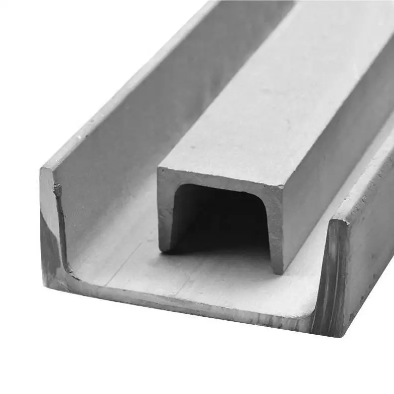 Hot Sale Carbon Steel U Channel 6m 9m 12m Customized Size Mild Steel C Profile Structural Metal