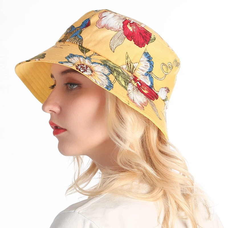 New Style Custom Logo Short Brim Beach Sun Protection Fashion Casual Outdoor Bucket Hat