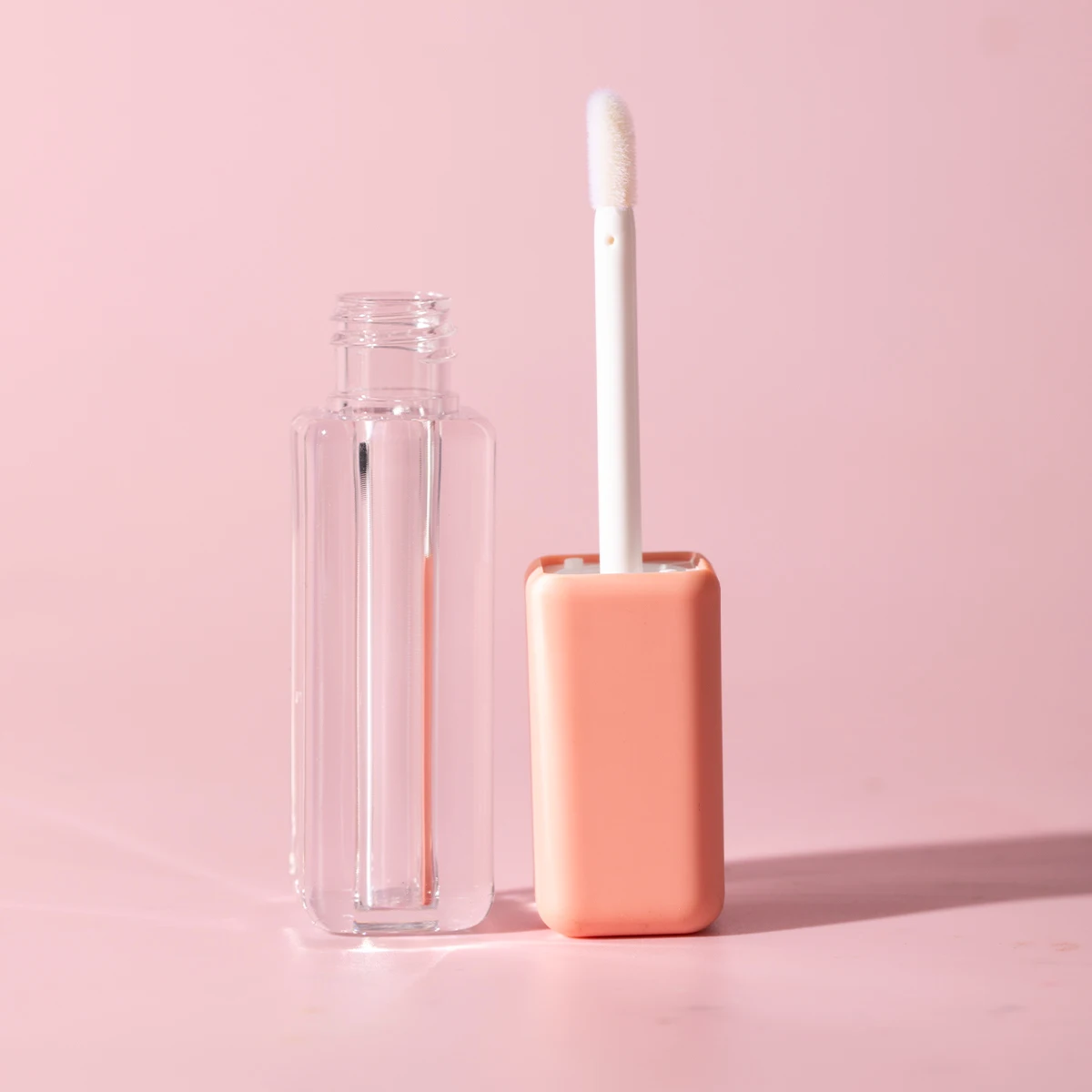 Мягкая розовая пластиковая Кепка для губ 3 мл