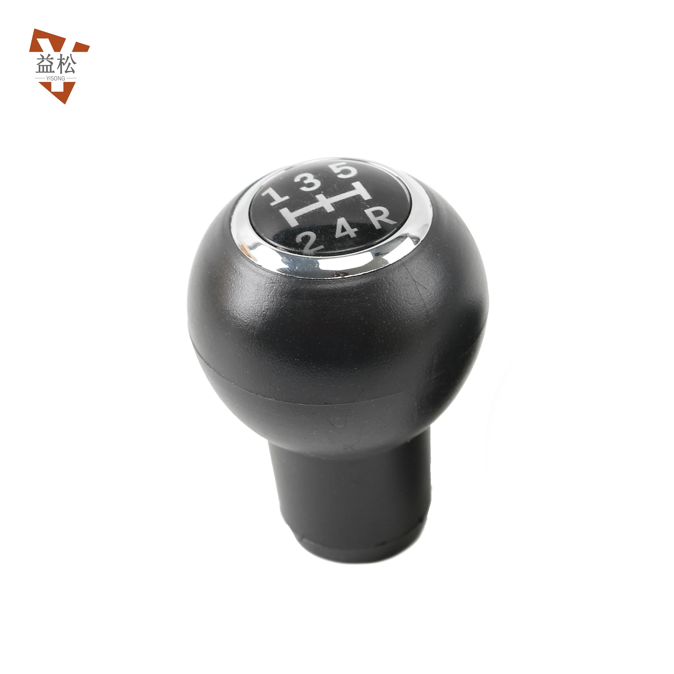 Factory manufacture plastic 5 speed black car gear shift level knob for KIA Sportage