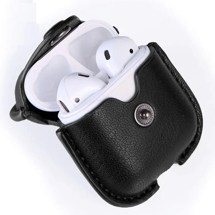 
Amazon hot sell oem fashion luxury leather earphone Accessories case cover 