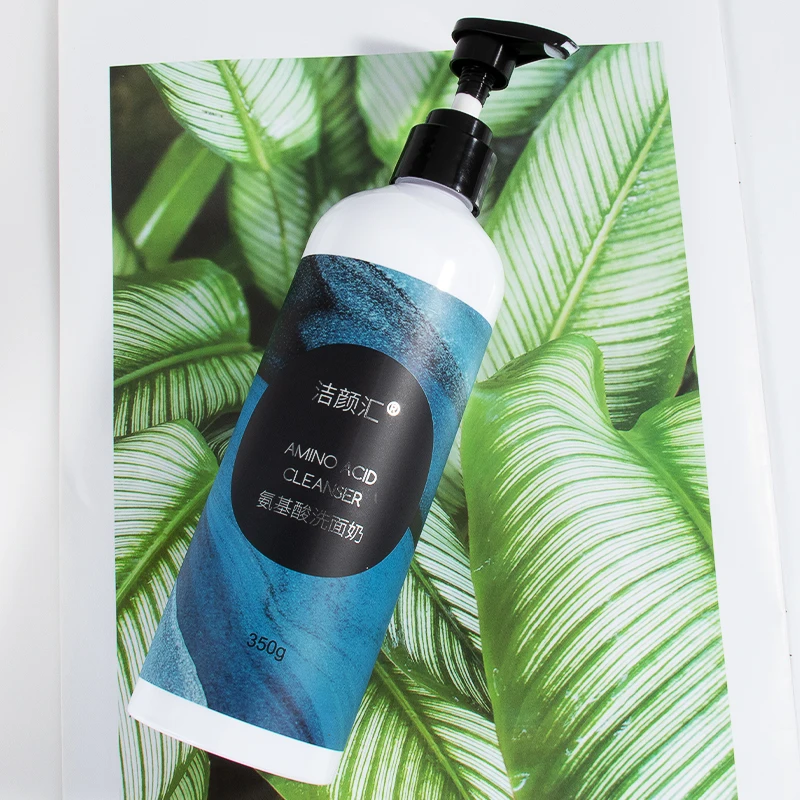 
Natural organic amino acid face cleansers milk moisturizing hydrating facial foam cleanser skin face wash 