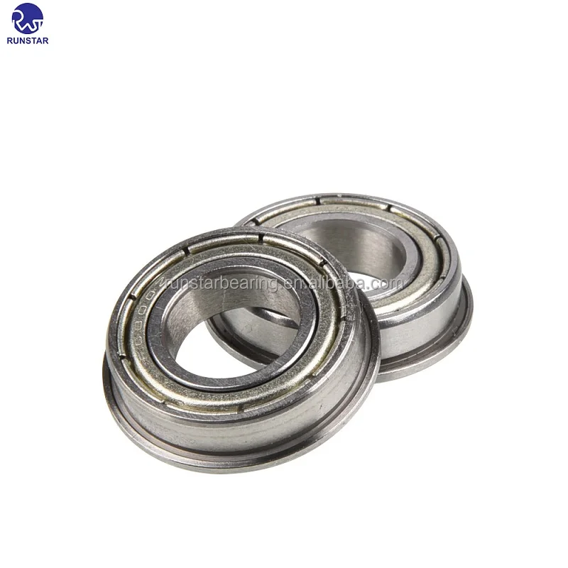 High Precision Small Deep Groove Ball Bearing with flange F6901ZZ 12*24*6mm Flanged Ball Bearing Manufacturer
