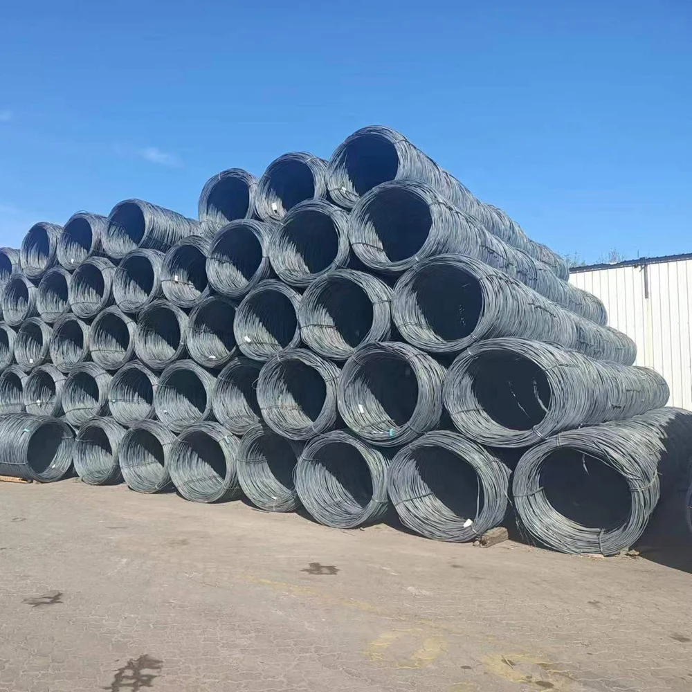 Hot Rolled Raw Material Carbon Steel Sae 1018 1008 1006 And Low Carbon Steel Q195 Q235 Wire Rods