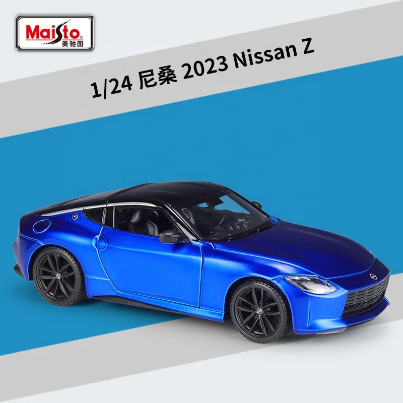 Maisto 2023 Nissan Z гоночный автомобиль 1:24 Масштаб имитация модели автомобиля коллекционный дисплей Gft игрушка оптом